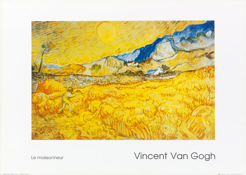 Vincent Van Gogh Il Mietitore Kunstdruck 70x50cm | Yourdecoration.de