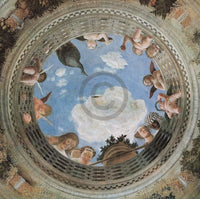 Andrea Mantegna Camera degli sposi Kunstdruck 95x95cm | Yourdecoration.de