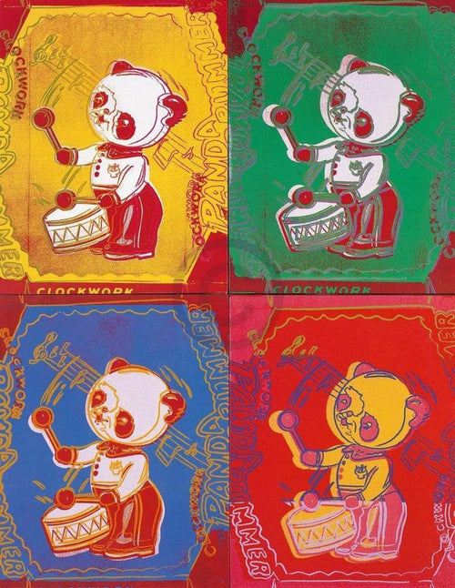 Andy Warhol Four Pandas 1983 Kunstdruck 65x84cm | Yourdecoration.de