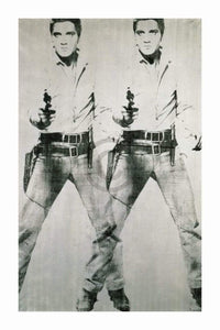 Andy Warhol Elvis 1963 Double Kunstdruck 60x90cm | Yourdecoration.de