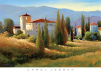 Carol Jessen Blue Shadow in Tuscany I Kunstdruck 91x66cm | Yourdecoration.de
