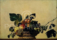 Caravaggio Cesto di frutta Kunstdruck 80x56cm | Yourdecoration.de