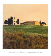 Elisabeth Carmel Evening Light, Tuscany Kunstdruck 45x50cm | Yourdecoration.de