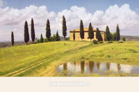Jim Chamberlain Tuscan Hillside #5 Kunstdruck 91x61cm | Yourdecoration.de