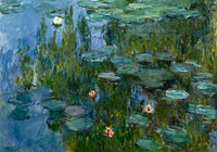 Claude Monet Seerosen Kunstdruck 100x70cm | Yourdecoration.de