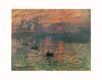 Claude Monet Impression, Sonnenaufgang Kunstdruck 71x56cm | Yourdecoration.de