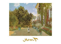 Claude Monet La casa della artista Kunstdruck 70x50cm | Yourdecoration.de
