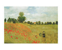 Claude Monet Papaveri Kunstdruck 70x50cm | Yourdecoration.de