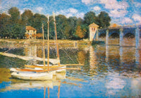 Claude Monet Le pont d'Argenteuil Kunstdruck 98x68cm | Yourdecoration.de