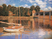 Claude Monet Il ponte di Argenteuil Kunstdruck 80x60cm | Yourdecoration.de