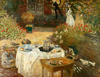 Claude Monet Le DÃ©jeuner Kunstdruck 90x70cm | Yourdecoration.de
