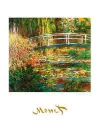 Claude Monet The Waterlily Pond Kunstdruck 50x70cm | Yourdecoration.de