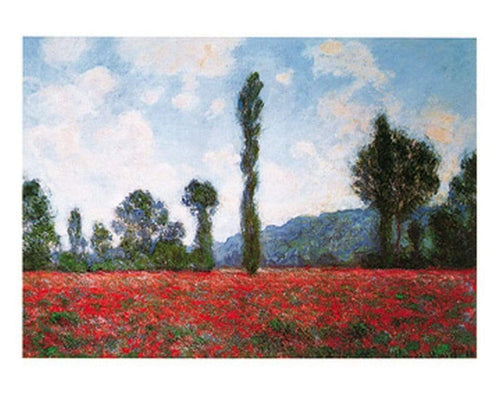 Claude Monet Campo di papaveri Kunstdruck 50x40cm | Yourdecoration.de
