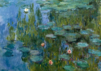Claude Monet Seerosen Kunstdruck 29.7x21cm | Yourdecoration.de