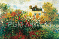 Claude Monet The Artist's Garden Kunstdruck 100x70cm | Yourdecoration.de