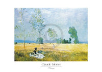 Claude Monet Printemps Kunstdruck 70x50cm | Yourdecoration.de