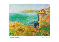 Claude Monet Falaise Ã  Varengeville Kunstdruck 70x50cm | Yourdecoration.de