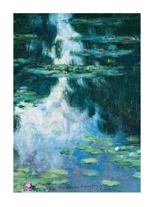 Claude Monet Water Lilies Kunstdruck 60x80cm | Yourdecoration.de