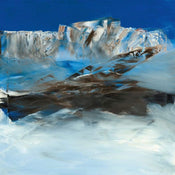 Conny Roßkamp Eislandschaft I Kunstdruck 98x98cm | Yourdecoration.de