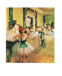 Edgar Degas La classe de danse Kunstdruck 24x30cm | Yourdecoration.de