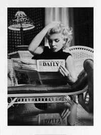 Ed Feingersh Marilyn Monroe Motion Picture Kunstdruck 60x80cm | Yourdecoration.de