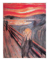 Edvard Munch The Cry Kunstdruck 40x50cm | Yourdecoration.de