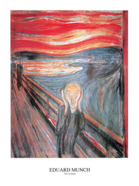 Edvard Munch The Scream Kunstdruck 50x70cm | Yourdecoration.de