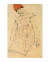 Egon Schiele Die Tänzerin Kunstdruck 40x50cm | Yourdecoration.de