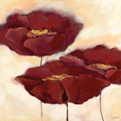 Elena Filatov Mohn in Milch II Kunstdruck 70x70cm | Yourdecoration.de