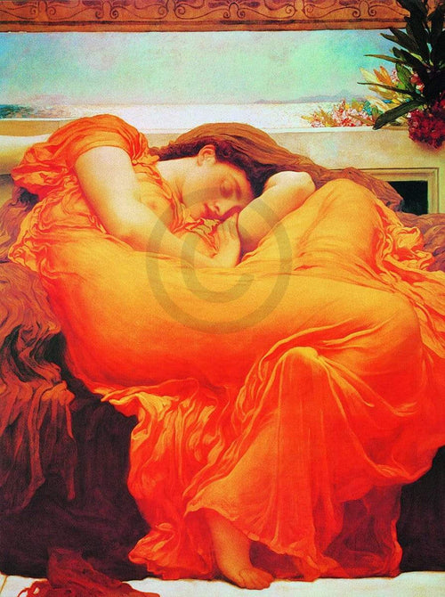 Lord Frederick Leighton Flaming June Kunstdruck 60x80cm | Yourdecoration.de