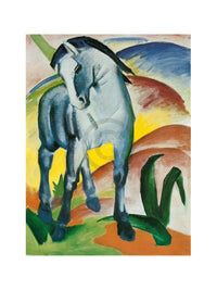 Franz Marc Blaues Pferd I Monaco Kunstdruck 60x80cm | Yourdecoration.de