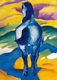 Franz Marc Blaues Pferd II Kunstdruck 21x29.7cm | Yourdecoration.de