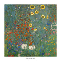 Gustav Klimt Il giardino di compagna Kunstdruck 70x70cm | Yourdecoration.de