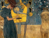 Gustav Klimt Die Musik Kunstdruck 90x70cm | Yourdecoration.de