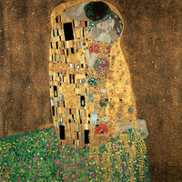Gustav Klimt Der KuÃŸ Kunstdruck 98x98cm | Yourdecoration.de