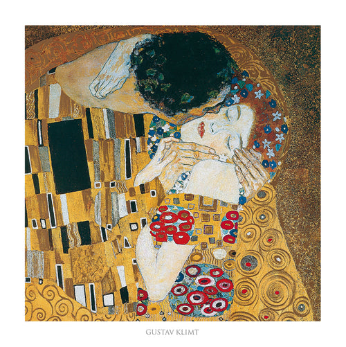 Gustav Klimt Il bacio Kunstdruck 70x70cm | Yourdecoration.de