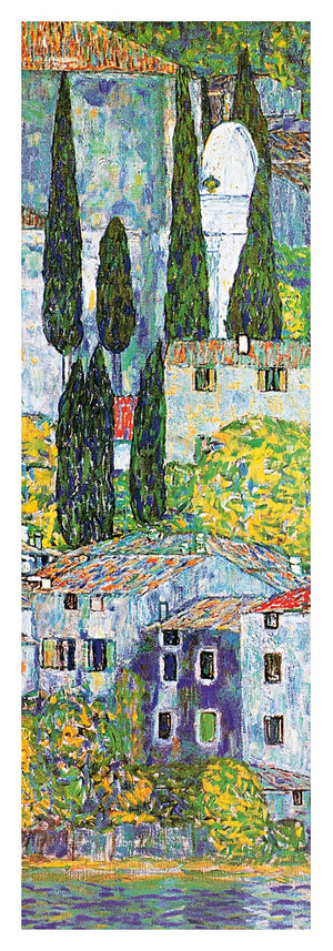 Gustav Klimt Chiesa a cassone sul garda Kunstdruck 35x100cm | Yourdecoration.de