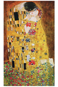 Gustav Klimt The Kiss Kunstdruck 70.7x117.7cm | Yourdecoration.de