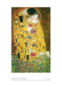 Gustav Klimt Der Kuss Kunstdruck 50x70cm | Yourdecoration.de