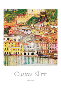 Gustav Klimt Malcesine Kunstdruck 70x100cm | Yourdecoration.de