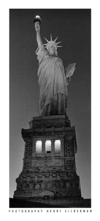 Henri Silberman Statue of Liberty Kunstdruck 22x50cm | Yourdecoration.de
