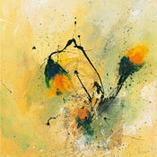 Isolde Folger Blüten II Kunstdruck 70x70cm | Yourdecoration.de