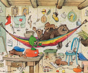 Janosch Bären Familie Kunstdruck 58x48cm | Yourdecoration.de