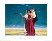 Jack Vettriano The Missing Man I Kunstdruck 50x40cm | Yourdecoration.de