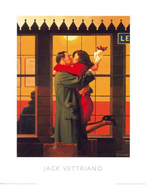 Jack Vettriano Back Where You Belong Kunstdruck 40x50cm | Yourdecoration.de