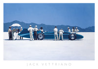 Jack Vettriano Bluebird at Bonneville Kunstdruck 70x50cm | Yourdecoration.de