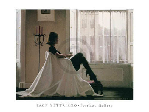 Jack Vettriano In Thoughts of You Kunstdruck 80x60cm | Yourdecoration.de