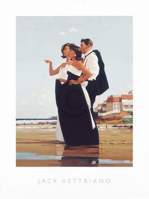 Jack Vettriano The Missing man II Kunstdruck 60x80cm | Yourdecoration.de