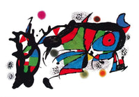 Joan Miro Obra de Joan Miro Kunstdruck 100x70cm | Yourdecoration.de
