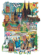 Klaus D. Schiemann Köln Kunstdruck 60x80cm | Yourdecoration.de